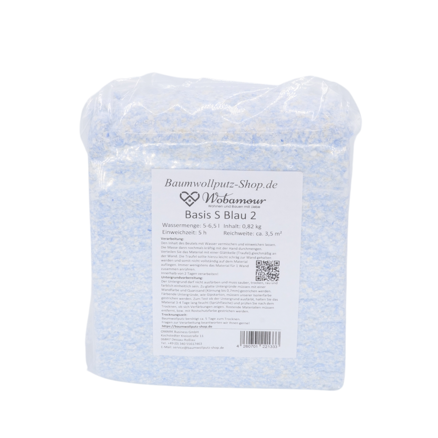 Cotton Plaster Basis S Blue 2