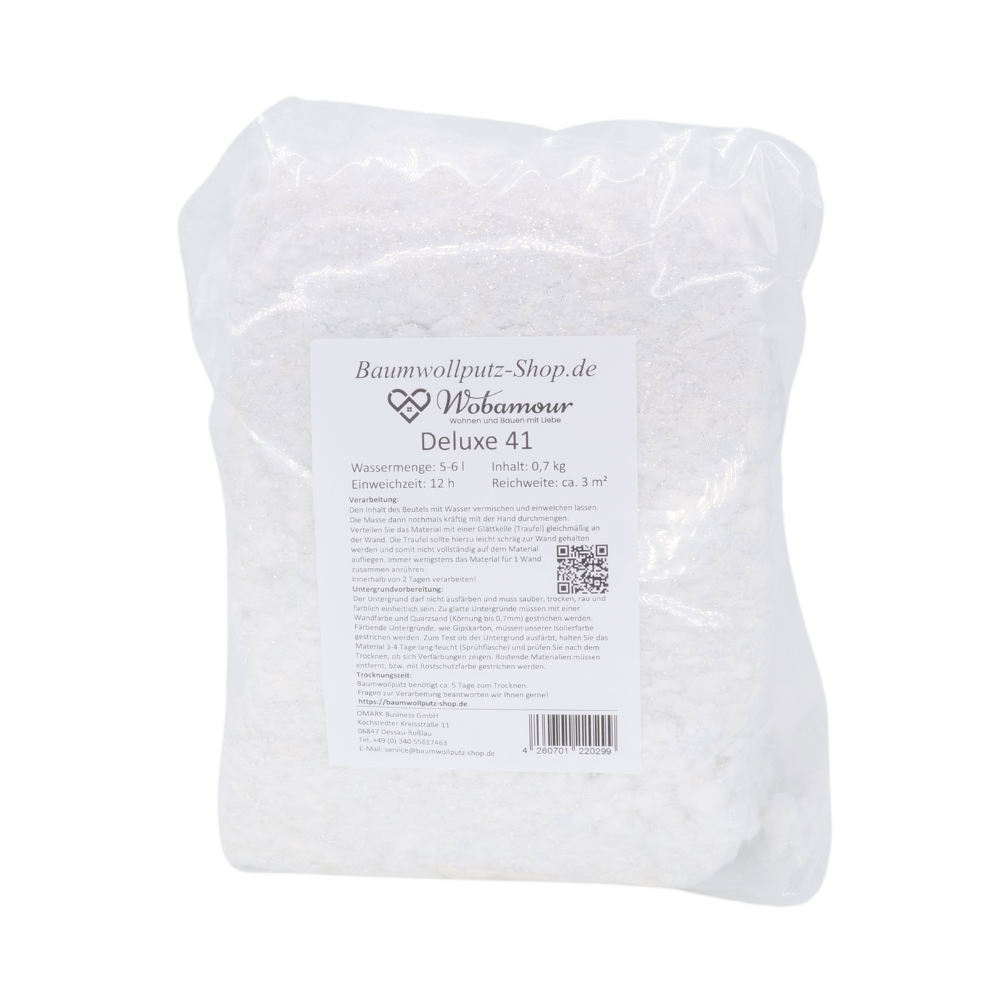 Wool plaster deluxe 41