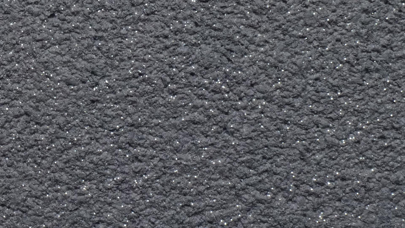 Cotton plaster color decor anthracite/black with silver mica