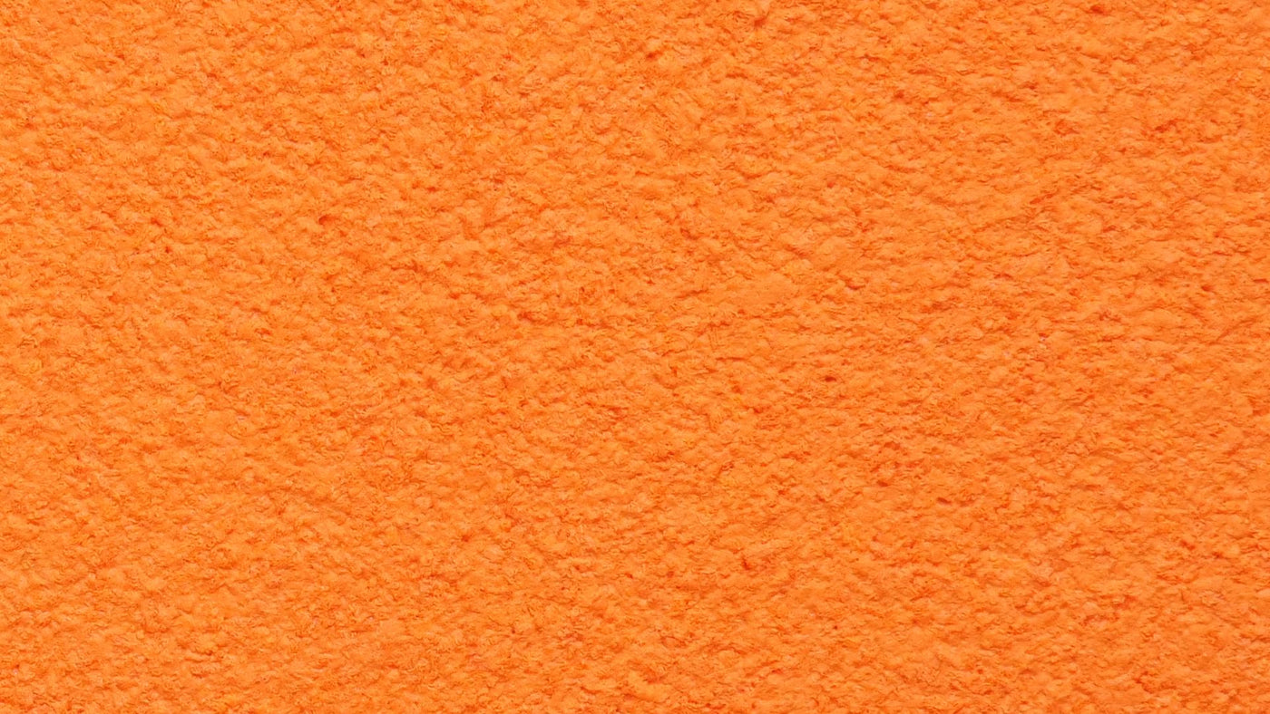 Baumwollputz Farbdekor Orange Hell