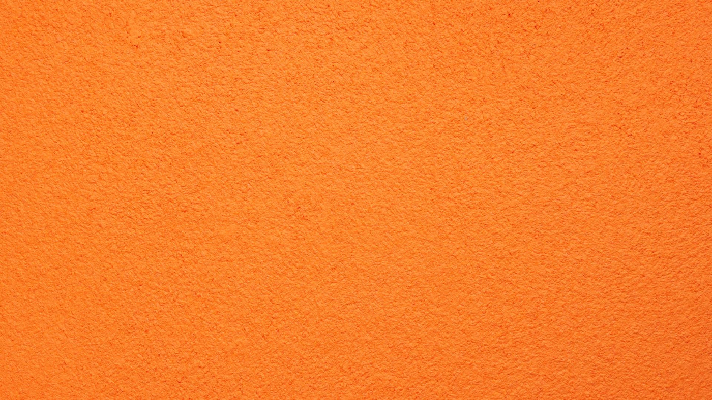 Cotton plaster color decor light orange