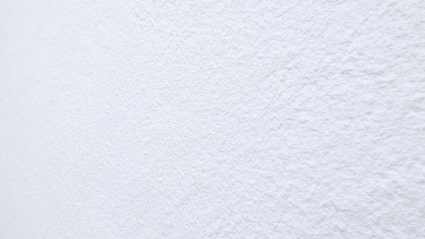 Cotton plaster color decor white